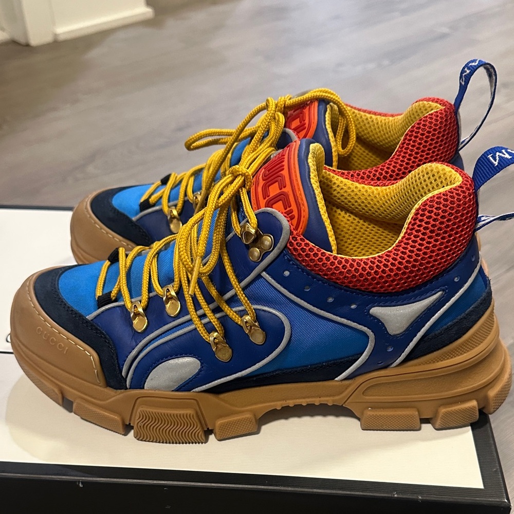 Gucci Flashtrek - SEGA Blue Suede 2019 - Men’s 8.5